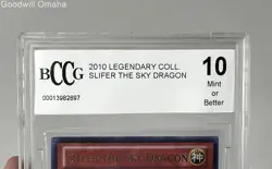 Yu-Gi-Oh! 2010 Legendary Collection Slifer The Sky Dragon - BCCG Graded, 10 Mint - Image 5