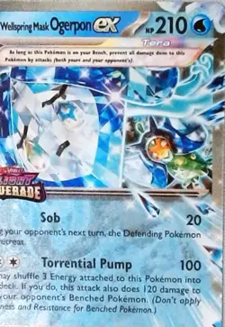 Pokemon | Miscellaneous Cards & Products | Wellspring Mask Ogerpon ex (Twilight - Image 1