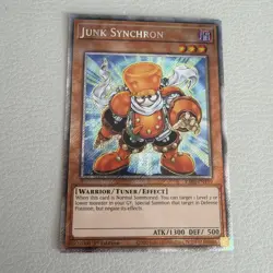 Junk Synchron (Platinum Secret Rare) - 1st Edition RA03 NM YuGiOh - Image 1