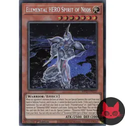 Yugioh Elemental HERO Spirit of Neos MP23-EN117 Secret Rare 1st Edition NM - Image 1