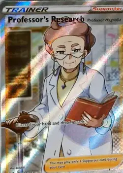 Pokemon | SWSH01: Sword & Shield Base Set | Professor's Research (Full Art) | 20 - Image 1