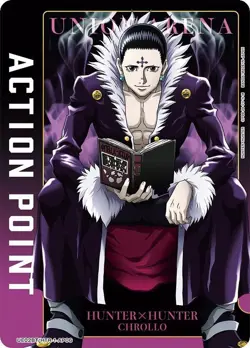 Hunter X Hunter Chrollo Action Point- UE02BT/HTR-1-AP06 NM - Union Arena - Image 1