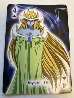 Mystical Elf Officially Licensed Yu-Gi-Oh! Playing Card - Image 1