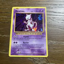 Pokemon TCG Trading Card Game Mewtwo XY Evolutions - Image 1