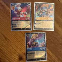 Disney Lorcana TCG Epcot Promo Cards - Image 1