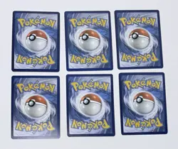 6x Yuka Mori Clay pokemon Card Lot - English - LP - Image 2