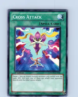 Yu-Gi-Oh TCG Cross Attack PHSW-EN048 1st Edition Regular Common Card NM - Image 1