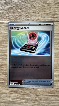 Pokemon Energy Search 072/088 - SV01:Perfect Order Uncommon Reverse Holo Card NM - Image 1