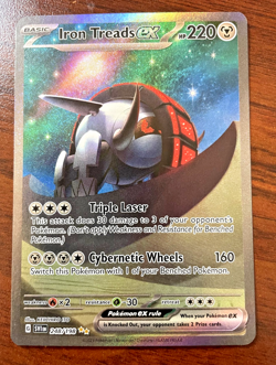Pokemon Card- Iron Treads ex 248/198 -Special Illustration Rare-Scarlet & Violet - Image 1