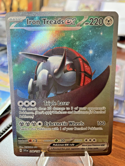 Pokemon Card- Iron Treads ex 248/198 -Special Illustration Rare-Scarlet & Violet - Image 3