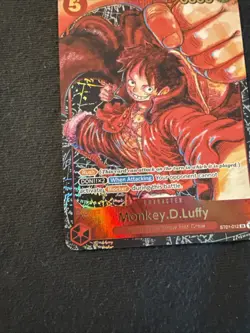One Piece TCG Card Monkey D.Luffy ST01-012 OP05 1st Anniversary English - Image 4