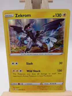 Zekrom Vivid Voltage 060/185 Holo Pokemon Card TCG NM Rare Pack Fresh 2020 - Image 1