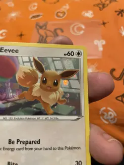 Eevee SWSH212 *FULL HD Swirl ꩜* Black Star Promo Holo Pokemon TCG Card ꩜꩜꩜꩜꩜ - Image 3