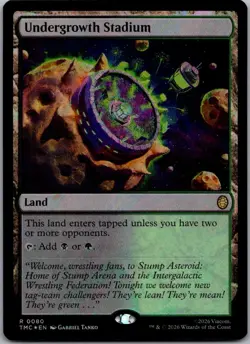 Undergrowth Stadium Foil R Commander: Teenage Mutant Ninja Turtles 80 NM - Image 1