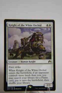 Knight of the White Orchid 21 Magic Origins NM English 928 - Image 1
