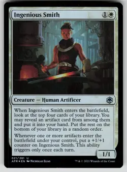 Ingenious Smith Foil U Adventures in the Forgotten Realms 21 NM - Image 1