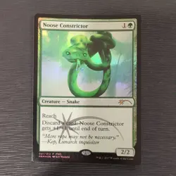 Noose Constrictor Foil Promo LP FNM Friday Night Magic MTG - Image 1