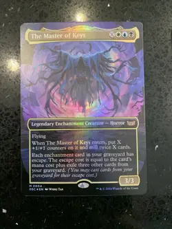 MTG ~ The Master of Keys (Borderless Foil) ~ DSK ~ NM - Image 1