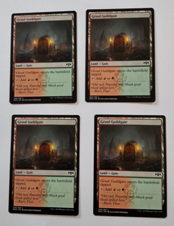 MTG RAVNICA ALLEGIANCE GRUUL GUILDGATE X4 LP - Image 1