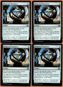 MTG Magic The Gathering 4x Perpetual Timepiece - Kaladesh (KLD) UC Artifact NM - Image 1