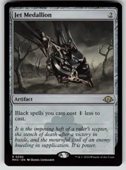 Jet Medallion Rare Modern Horizons 3 292 MTG Near Mint 2024 - Image 1