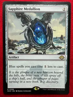 Near Mint: Sapphire Medallion MH3 296 - Modern Horizons 3 (MTG) - Image 1