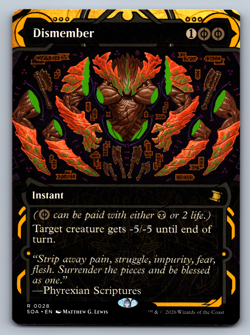 Dismember - Secrets of Strixhaven: Mystical Archive - MTG - Image 1