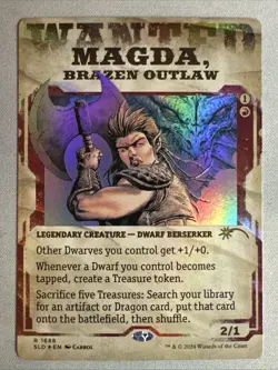 MTG / Magda, Brazen Outlaw / SLD / #1688 / FOIL / Rare / NM - Image 1