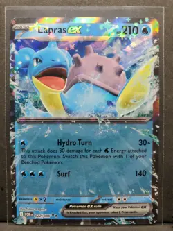 Pokemon TCG: Lapras ex 022/088 Double Rare - Perfect Order - NM - Image 1