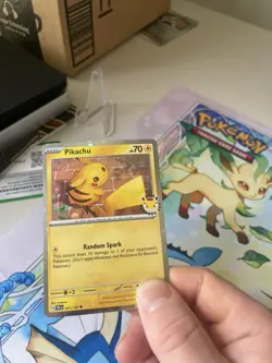 Pikachu (Pokemon Day 2026) 051/162 Anniversary Stamped Double Swirl 🍥🔥 - Image 5