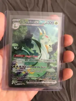 Pokemon TCG 2025 Black Bolt Serperior ex 164/86 SIR - Image 1