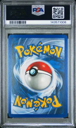 2005 POKEMON EX UNSEEN FORCES #67 POLIWAG-REVERSE FOIL PSA 8 - Image 2