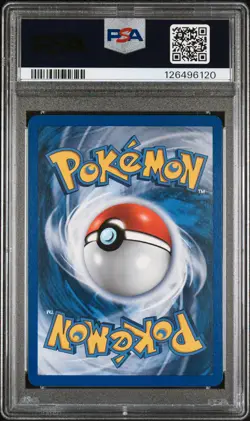 2005 POKEMON EX UNSEEN FORCES #2 ARIADOS-REVERSE FOIL PSA 8 - Image 2