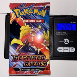 22.46/47g Pokemon TCG Destined Rivals Booster Pack (FACTORY SEALED) - Image 5