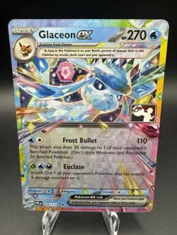 Prismatic Glaceon EX 026/131 Pokemon Play! Prize Pack Series 7 Pack Fresh - NM - Image 1
