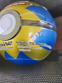 2020 FACTORY SEALED Pokemon TCG Quick Ball Pokeball Tin E22 New 210-80976 - Image 3