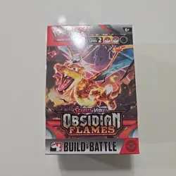 Pokemon Scarlet And Violet Obsidian Flames Build And Battle Box - NEW - Image 1