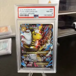 2015 Pokemon XY Ancient Origins #88 FA M Ampharos Ex PSA 8 NM-MT New Cert - Image 2