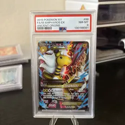2015 Pokemon XY Ancient Origins #88 FA M Ampharos Ex PSA 8 NM-MT New Cert - Image 4