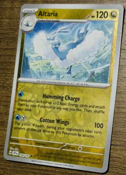 Altaria 134/191 Reverse Holo - Pokemon SV08: Surging Sparks NM Fast Shipping - Image 1