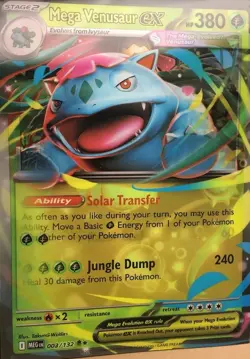 Pokemon Mega Evolutions Lenticular 3D 17X24 POSTER SIGN Ivysaur Venusaur - Image 1