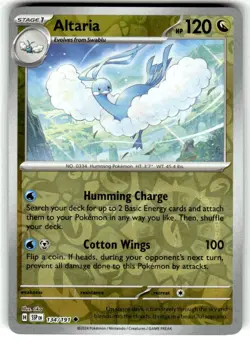 Pokemon - ALTARIA 134/191 - Reverse Holo - Surging Sparks - NM/M - Image 1