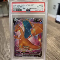 Charizard V | PSA 10 | Champions Path Elite Trainer Box Promo SWSH050 Pokemon - Image 1