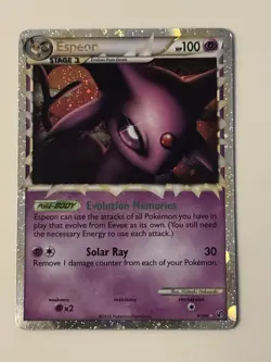 Pokemon - Espeon (Prime) #81/90 - Undaunted Holo - Image 1