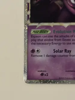 Pokemon - Espeon (Prime) #81/90 - Undaunted Holo - Image 5