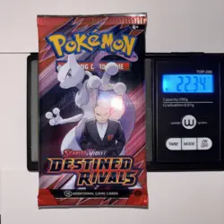22.33/34g Pokemon TCG Destined Rivals Booster Pack (FACTORY SEALED) - Image 1