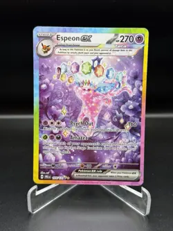 Espeon ex 155/131 Special Illustration Rare Prismatic Evolutions Pokemon - Image 1