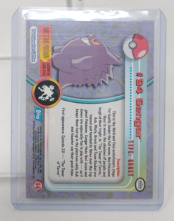 Gengar #94 Holo Topps Series 2 Blue Label Pokemon - Image 2