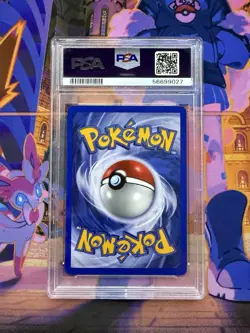 Vintage 2001 Pokemon League Promo Flying Pikachu #25 Black Star Promo PSA 9 - Image 2