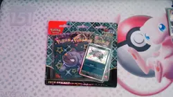 Pokemon TCG Scarlet & Violet Paldean Fates Tech Sticker Collection (Maschiff) - Image 2